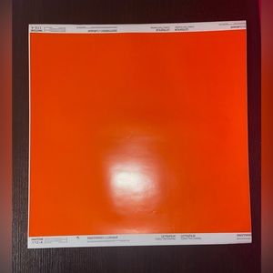 Vintage Pantone by Letraset Letrafilm Color/Tint Overlay 172-A • 20x19.5” *RARE*